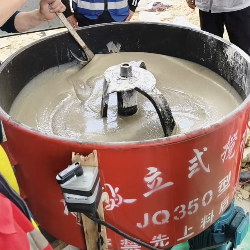 张湾汽轮机余热压缩机导热油设备底座耐高温环氧树脂灌浆料