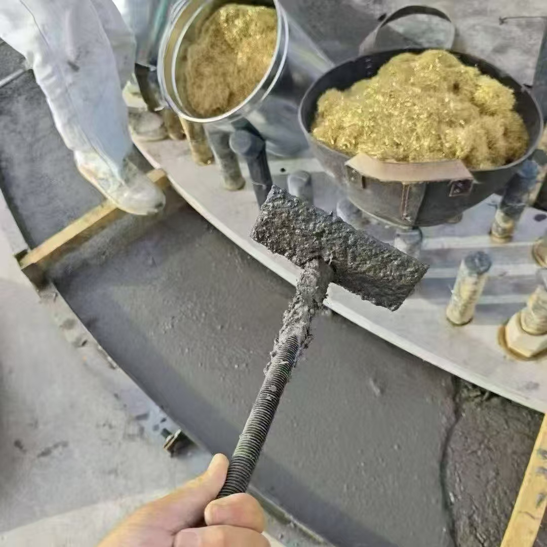 张湾C120钢纤维高强无收灌浆料 轧机压缩机汽轮机发电机锻压设备底座灌浆材料